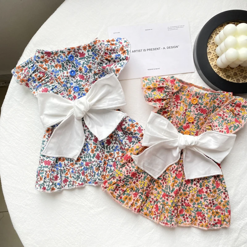 Summer Dog Skirt Ropa Perro Cat Dress Big Bowknot Dog Clothes Pomeranian Poodle Chihuahua Bichon Yorkshire Schnauzer Clothing
Summer Dog Skirt Ropa Perro Cat Dress Big Bowknot Dog Clothes Pomeranian Poodle Chihuahua Bichon Yorkshire Schnauzer Clothing