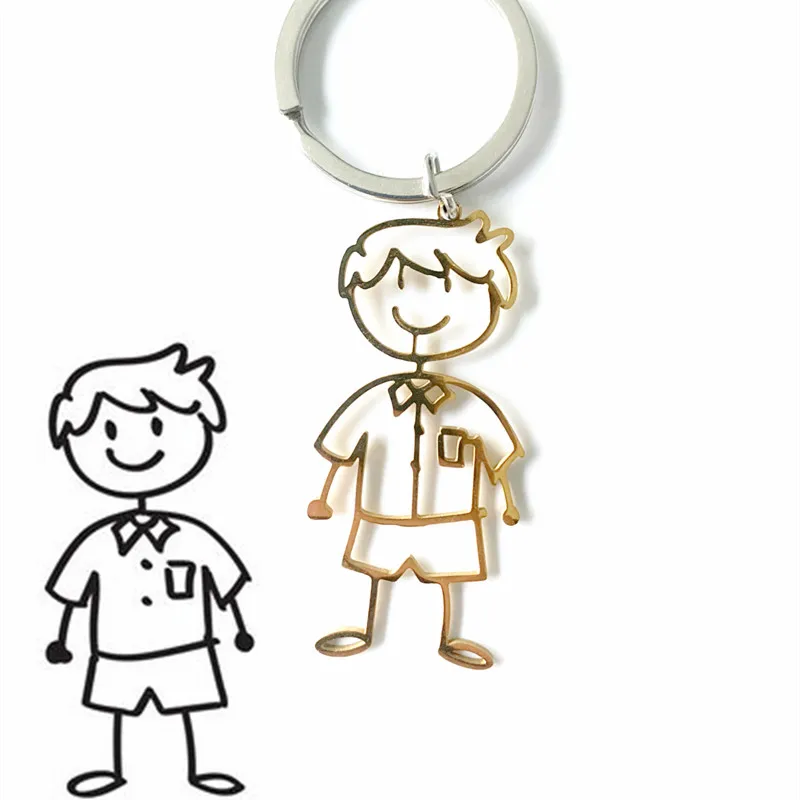 Customized Children Drawing Necklace&Key chain Kids' Artwork Personalized Custom Photo LOGO Pendant Choker Keyring Jewelry Gift
Customized Children Drawing Necklace&Key chain Kids' Artwork Personalized Custom Photo LOGO Pendant Choker Keyring Jewelry Gift