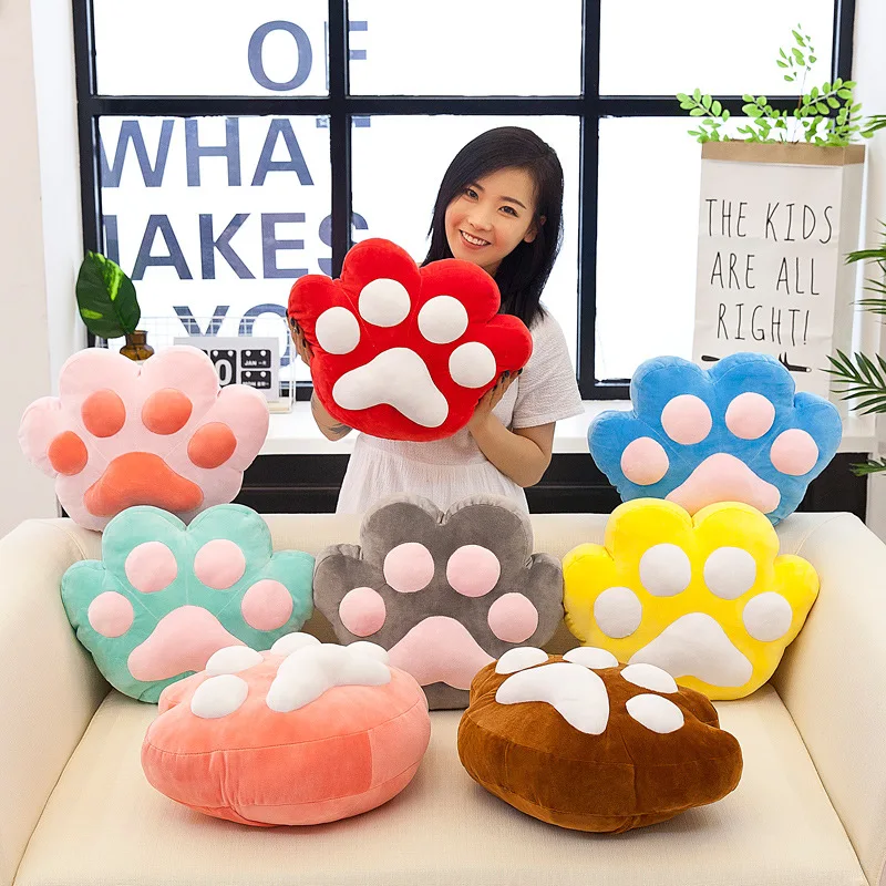 Free ship 35*45cm plush toy cartoon cat claw pillow children's multifunctional blanket cushion gift bear paw air conditioning
Free ship 35*45cm plush toy cartoon cat claw pillow children's multifunctional blanket cushion gift bear paw air conditioning