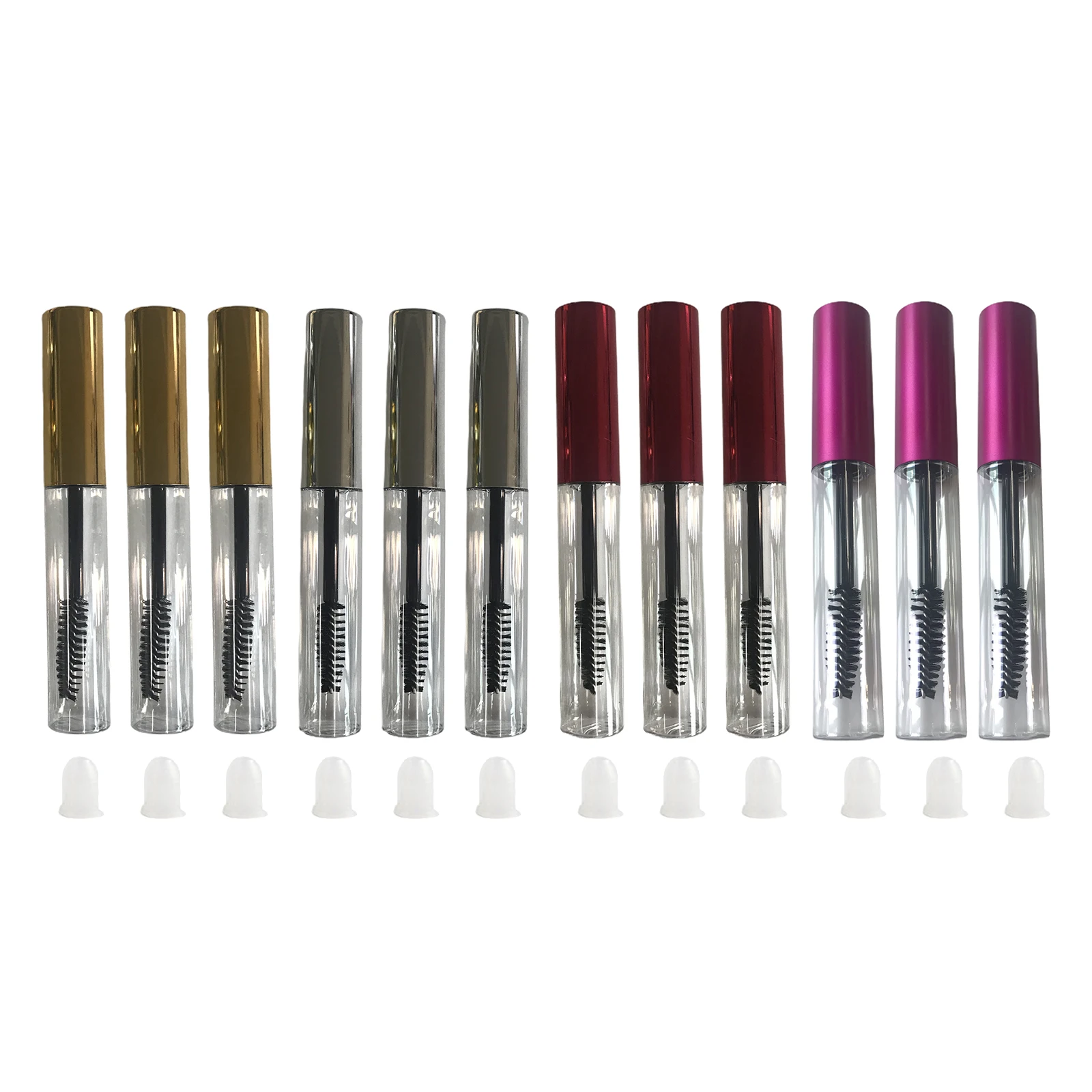3x PETG 10ml Empty Mascara Tube Eyelash Brush Bottle Makeup DIY 
3x PETG 10ml Empty Mascara Tube Eyelash Brush Bottle Makeup DIY