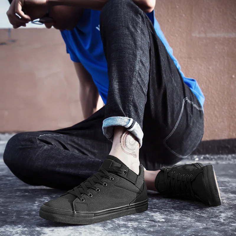 Spring Autumn Brand Men Casual Canvas Shoes Breathable Tenis Fashion Men Sneakers Flats Driving Shoes Black White Lace Up Shoes
Spring Autumn Brand Men Casual Canvas Shoes Breathable Tenis Fashion Men Sneakers Flats Driving Shoes Black White Lace Up Shoes