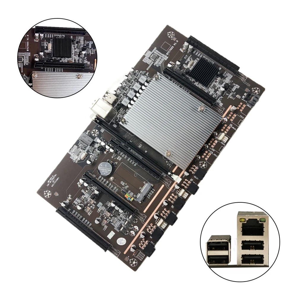 DDR3 2620 2011 Pin Mining Motherboard Kit Mining X79 BTC Mining Motherboard X79 BTC 5x PCI-E 3.0 8X Graph Card
DDR3 2620 2011 Pin Mining Motherboard Kit Mining X79 BTC Mining Motherboard X79 BTC 5x PCI-E 3.0 8X Graph Card