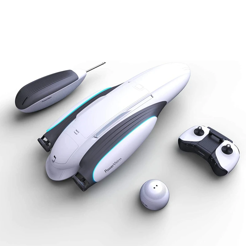 PowerVision PowerDolphin RC Camera Drones WIFI FPV With 220 Dual-joint 4K UHD Rotating Underwater Scooter Water Surface Rescue
PowerVision PowerDolphin RC Camera Drones WIFI FPV With 220 Dual-joint 4K UHD Rotating Underwater Scooter Water Surface Rescue