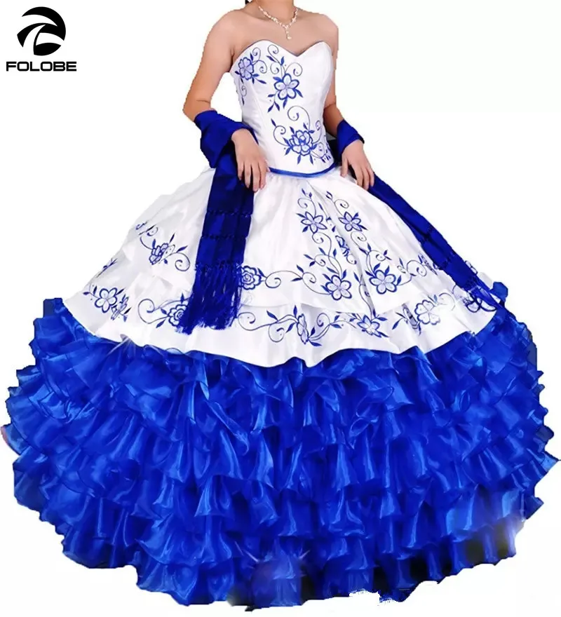 Винтажное бальное платье белого и синего цвета с вышивкой, пышные платья, верх из органзы и кружева размера плюс, милое платье 16, Vestido, платья ...
Винтажное бальное платье белого и синего цвета с вышивкой, пышные платья, верх из органзы и кружева размера плюс, милое платье 16, Vestido, платья ...