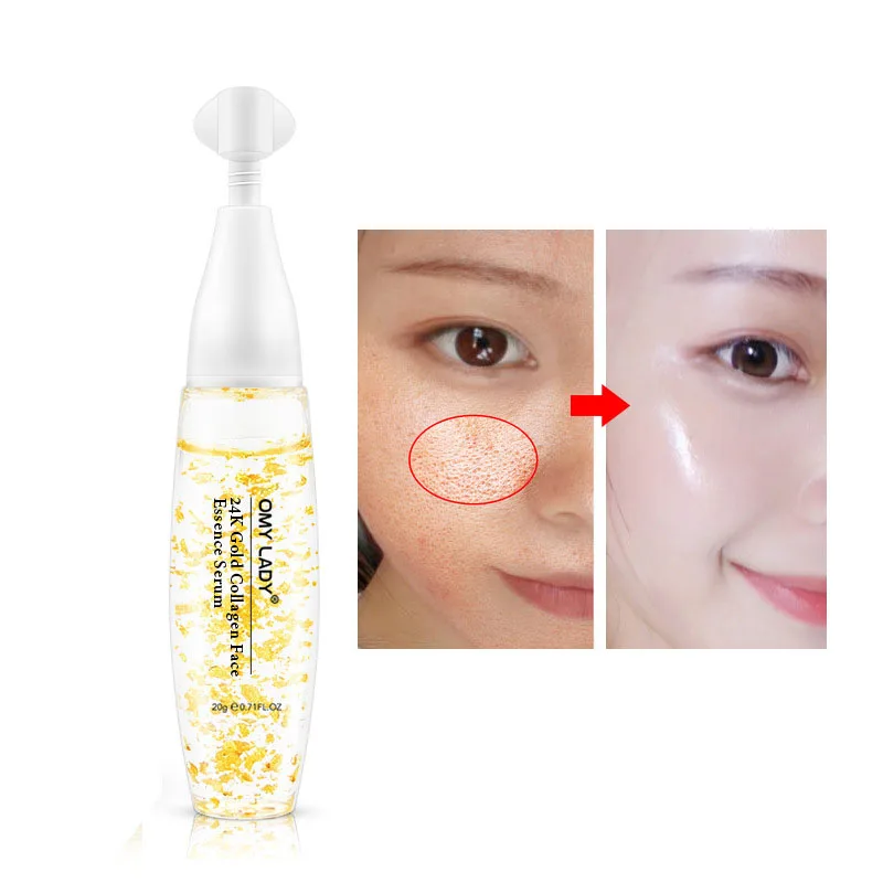 24K Gold Collagen Moisturizing Essence Firm Skin Anti-aging Face Skin Care Liquid ZGOOD
24K Gold Collagen Moisturizing Essence Firm Skin Anti-aging Face Skin Care Liquid ZGOOD