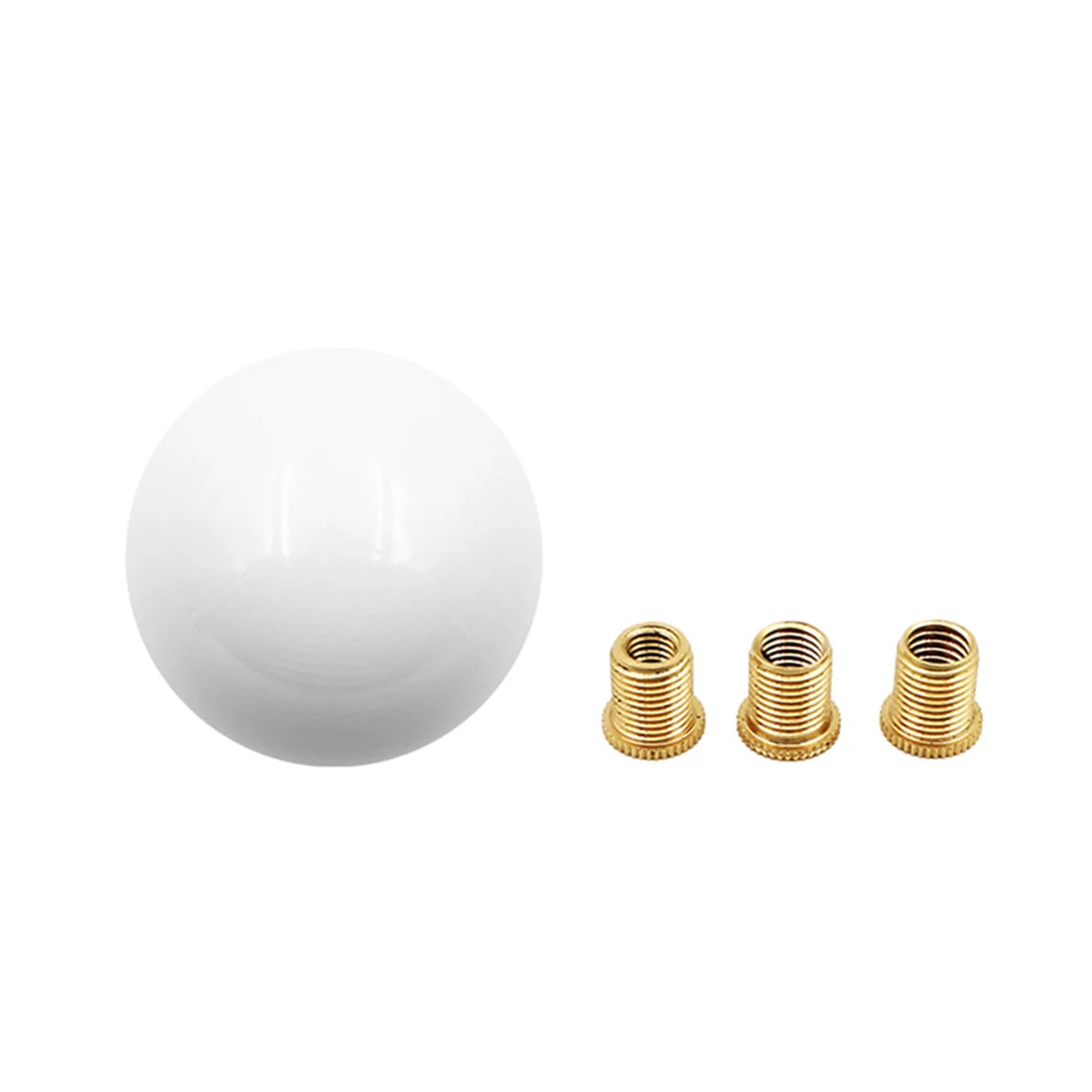 Hot Sale Ball Gear Shift Knob Car Gear Stick Shifter Knobs Gear Lever Head for Most MT Cars Black/White Dropshipping CSV
Hot Sale Ball Gear Shift Knob Car Gear Stick Shifter Knobs Gear Lever Head for Most MT Cars Black/White Dropshipping CSV