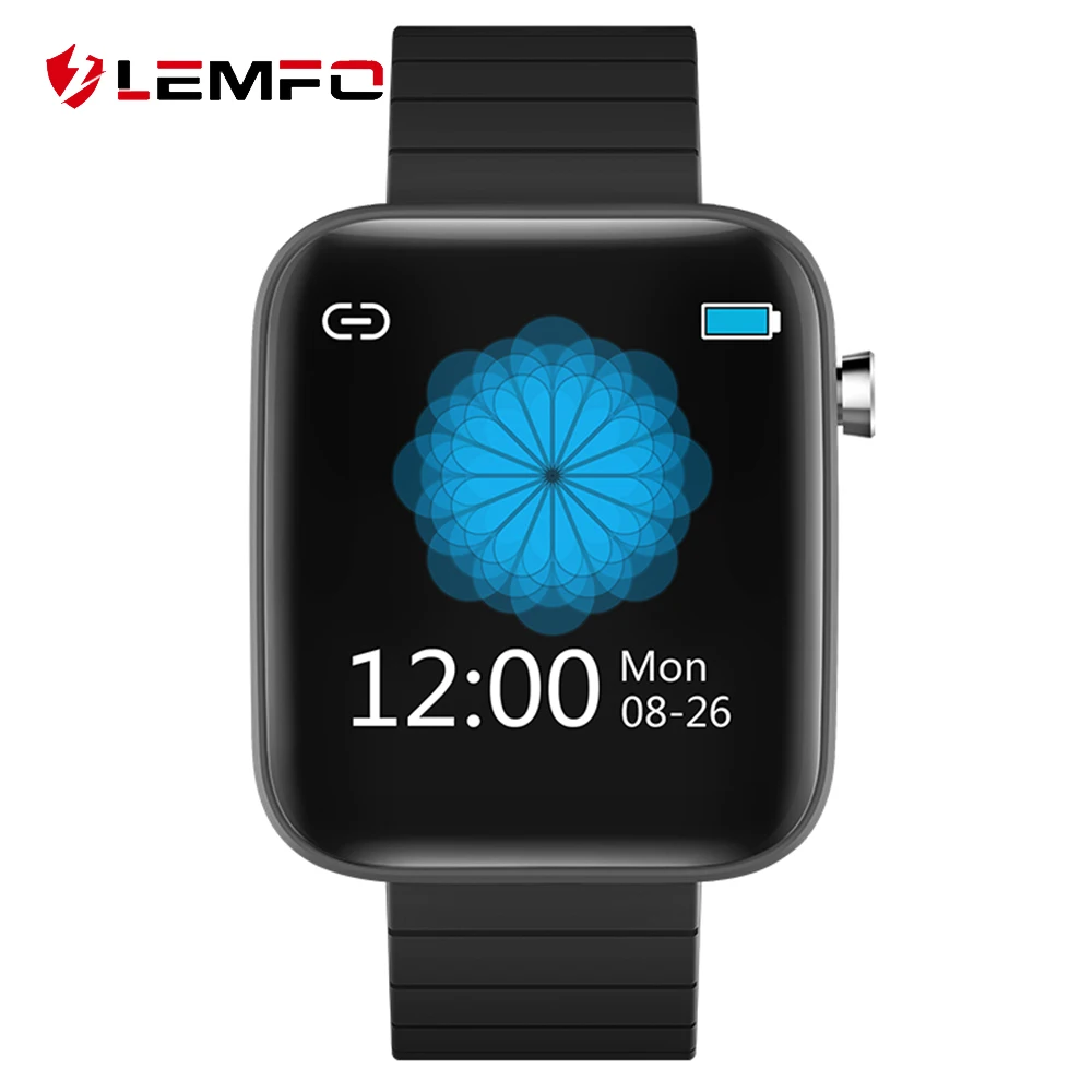 LEMFO-умные часы с сенсорным экраном HD 1 54 дюйма Ip67 водонепроницаемые умные Bluetooth 5 0