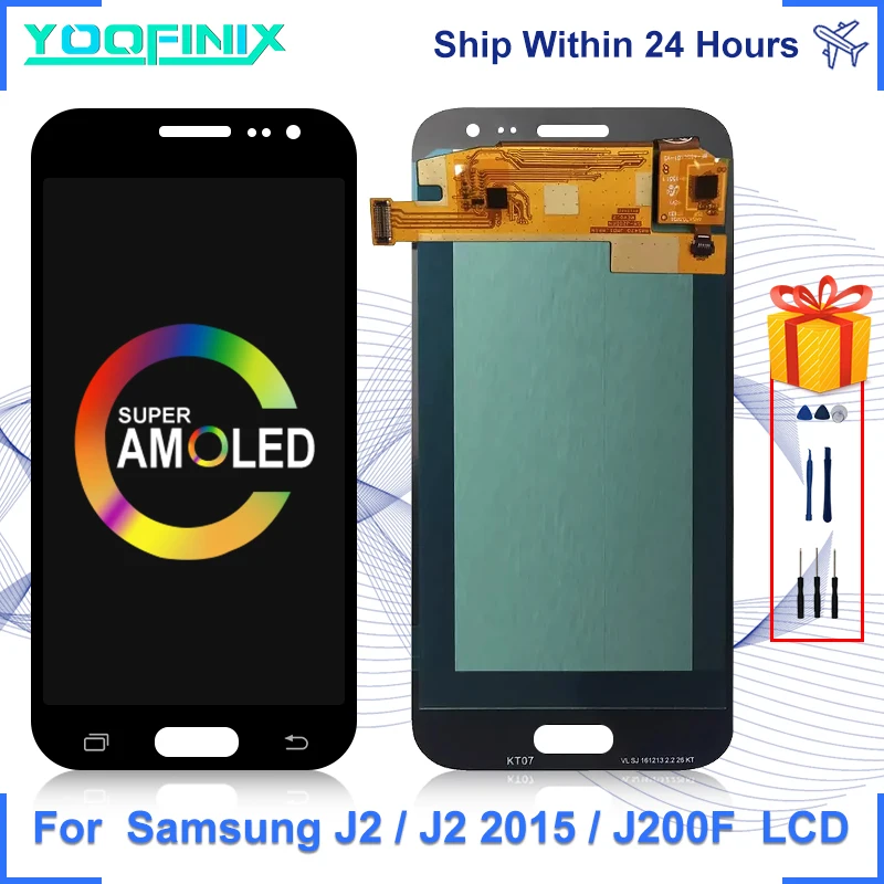 Super AMOLED для Samsung Galaxy J2 дисплей сенсорный экран дигитайзер Запасные части для J200F J200Y J2 Duos J200G ЖК-дисплей
Super AMOLED для Samsung Galaxy J2 дисплей сенсорный экран дигитайзер Запасные части для J200F J200Y J2 Duos J200G ЖК-дисплей