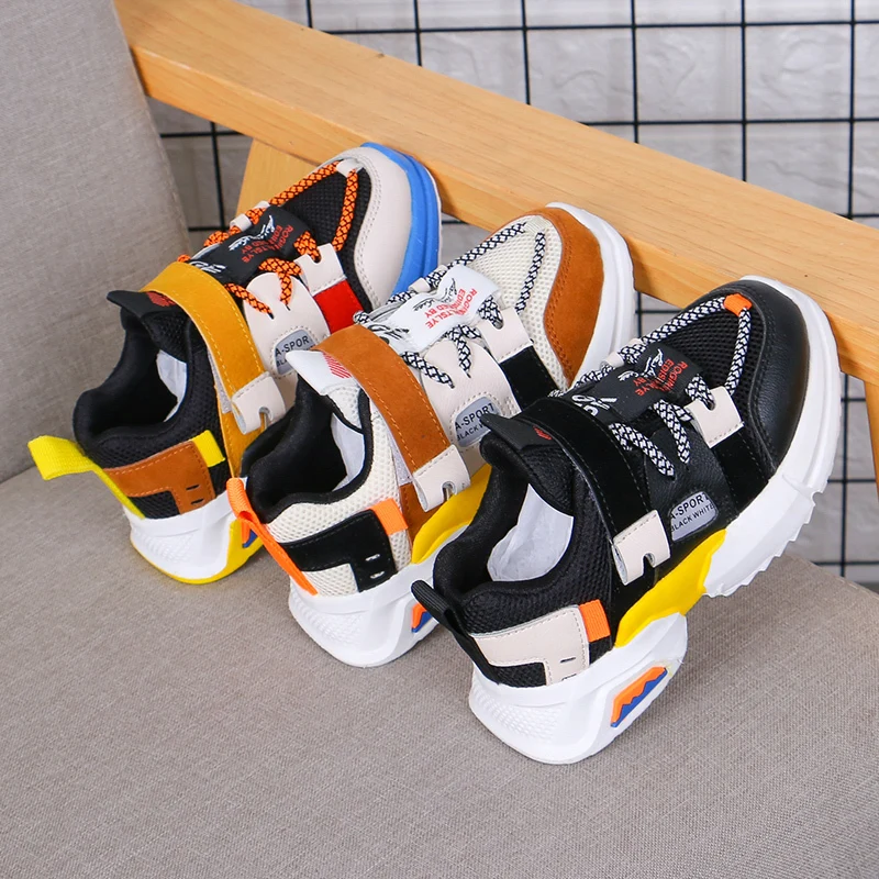 2019 New Spring Kids Shoes Mesh Color Matching Children's Tennis Breathable Sport Shoes Fashion Footwear Girls Boys Sneakers
2019 New Spring Kids Shoes Mesh Color Matching Children's Tennis Breathable Sport Shoes Fashion Footwear Girls Boys Sneakers