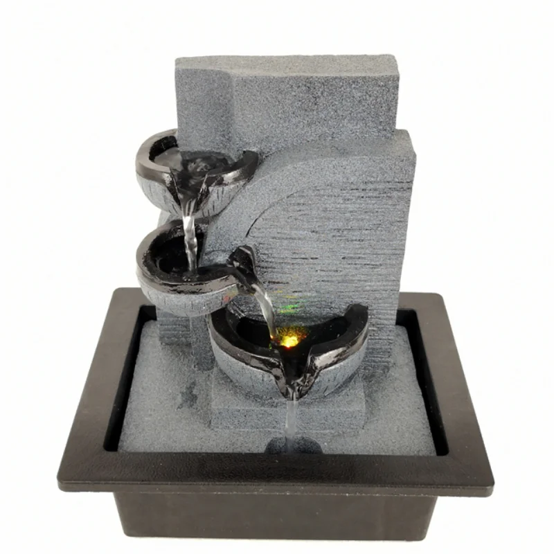 High quality long duration time water flow fountain home decor resin flowing ornaments
High quality long duration time water flow fountain home decor resin flowing ornaments