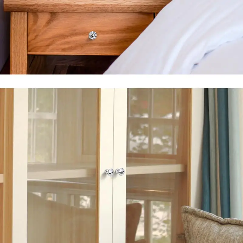 Glass Diamond Crystal Dresser Knobs Drawer Pull Handle Cabinet Door Kitchen Cabinet Handle Hardware Lots 10Pcs 
Glass Diamond Crystal Dresser Knobs Drawer Pull Handle Cabinet Door Kitchen Cabinet Handle Hardware Lots 10Pcs