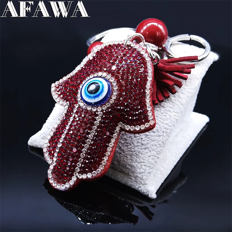 Turkish Eye Hassam Hands Red Color Crystal Bag Charm Big Silver Color Islamic Muslim Tassel Bag Accessories Jewelry KXHK9S01
Turkish Eye Hassam Hands Red Color Crystal Bag Charm Big Silver Color Islamic Muslim Tassel Bag Accessories Jewelry KXHK9S01