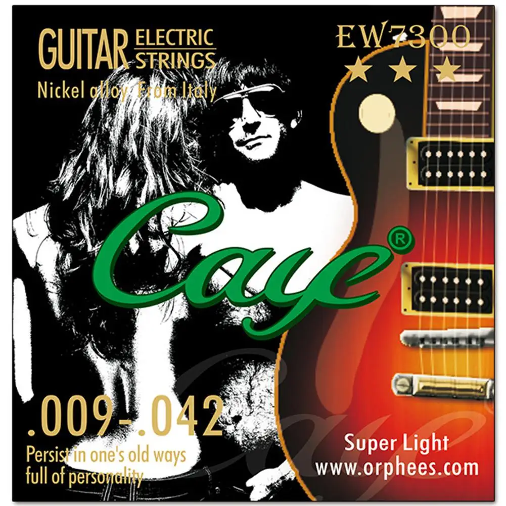 EW Series 6Pcs Electric Guitar Strings Hexagonal Carbon Steel Nickel Plating Guitar String
EW Series 6Pcs Electric Guitar Strings Hexagonal Carbon Steel Nickel Plating Guitar String
