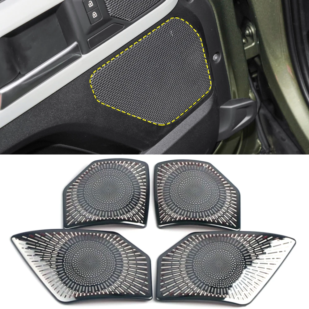 Для Land Rover Defender L663 2020-2022 крышка автомобильной двери аудио динамика громкий динамик отделка рамка наклейка аксессуары для интерьера
Для Land Rover Defender L663 2020-2022 крышка автомобильной двери аудио динамика громкий динамик отделка рамка наклейка аксессуары для интерьера