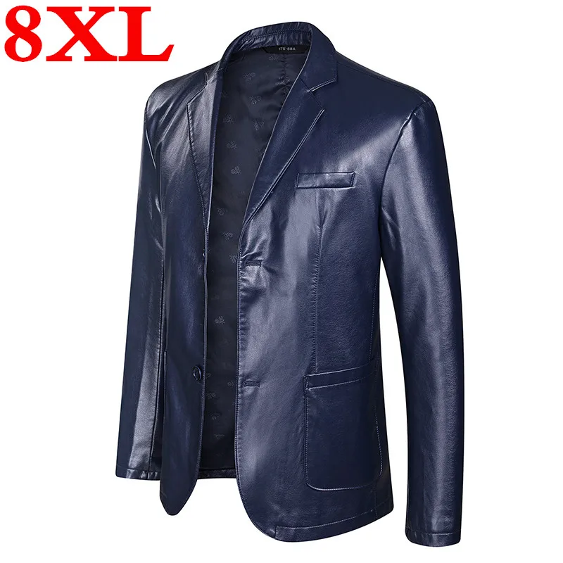7XL size 8XL big plus 6XL New Arrival Leather Jackets Outwear Men's Coats Spring Autumn P U Jacket Coat
7XL size 8XL big plus 6XL New Arrival Leather Jackets Outwear Men's Coats Spring Autumn P U Jacket Coat