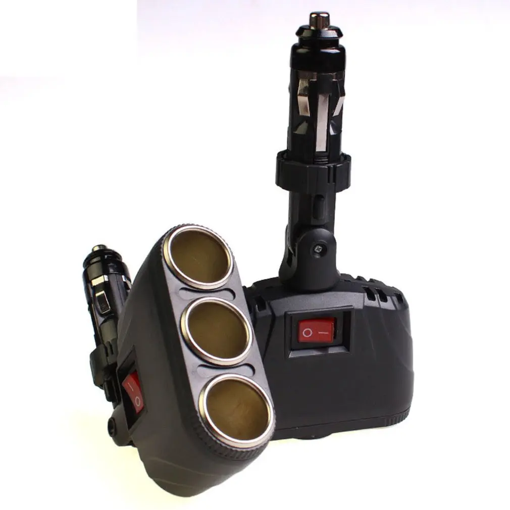 1 To 3 Car Cigarette Lighter 120W Power Charger Adapter 3 Way Socket Splitter Female Socket Plug Adapter Car Charger
1 To 3 Car Cigarette Lighter 120W Power Charger Adapter 3 Way Socket Splitter Female Socket Plug Adapter Car Charger