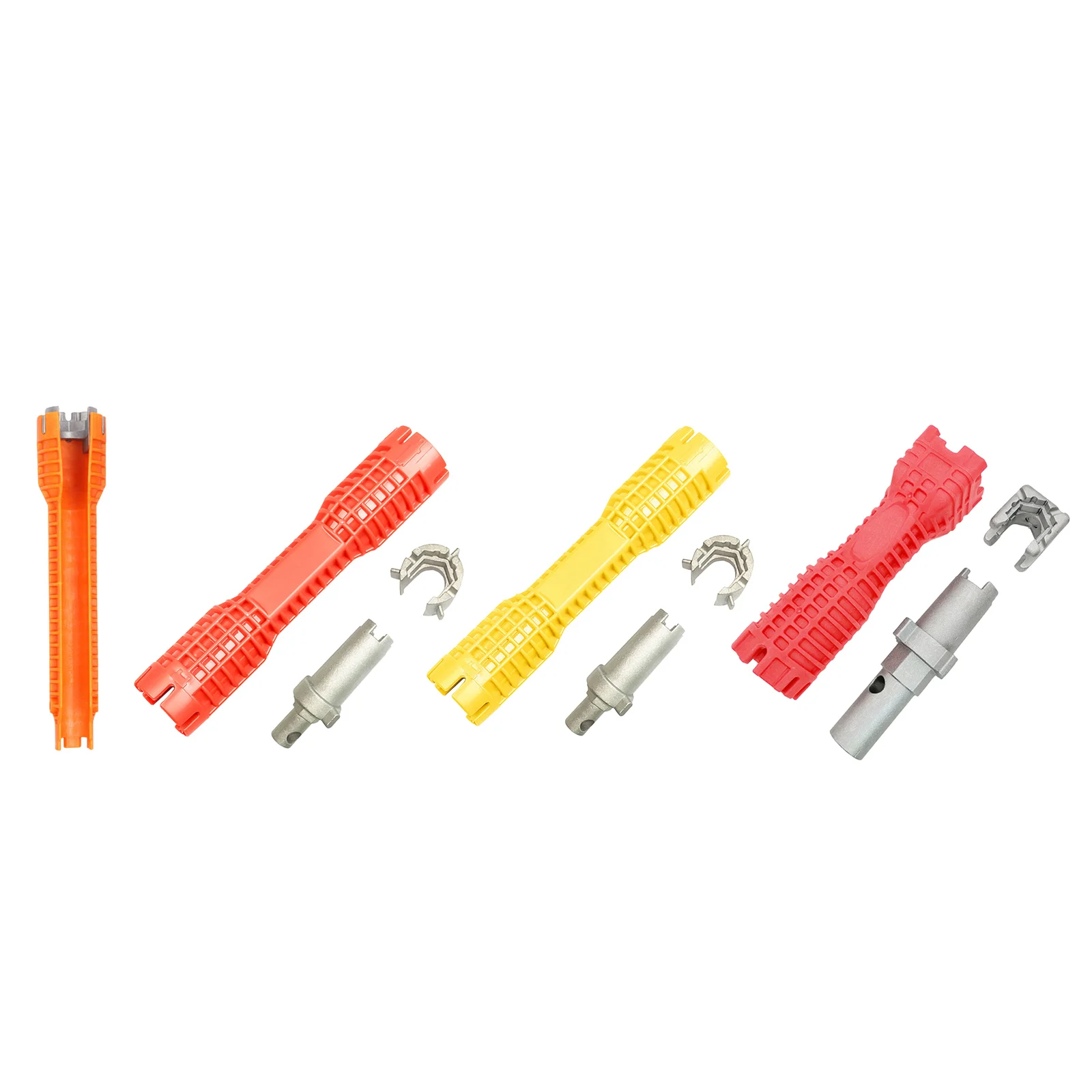 Durable Faucet Sink Installer Tool Multi-use Faucet Wrench Spanner For Plumbers Kitchen Sink Maintenance Socket Wrench Tackle
Durable Faucet Sink Installer Tool Multi-use Faucet Wrench Spanner For Plumbers Kitchen Sink Maintenance Socket Wrench Tackle