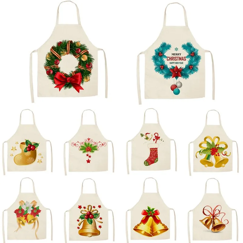 1Pcs Kitchen Apron Cartoon christmas decoration Printed Sleeveless Cotton Linen Aprons for Men Women Home Cleaning Tools 55*68cm
1Pcs Kitchen Apron Cartoon christmas decoration Printed Sleeveless Cotton Linen Aprons for Men Women Home Cleaning Tools 55*68cm