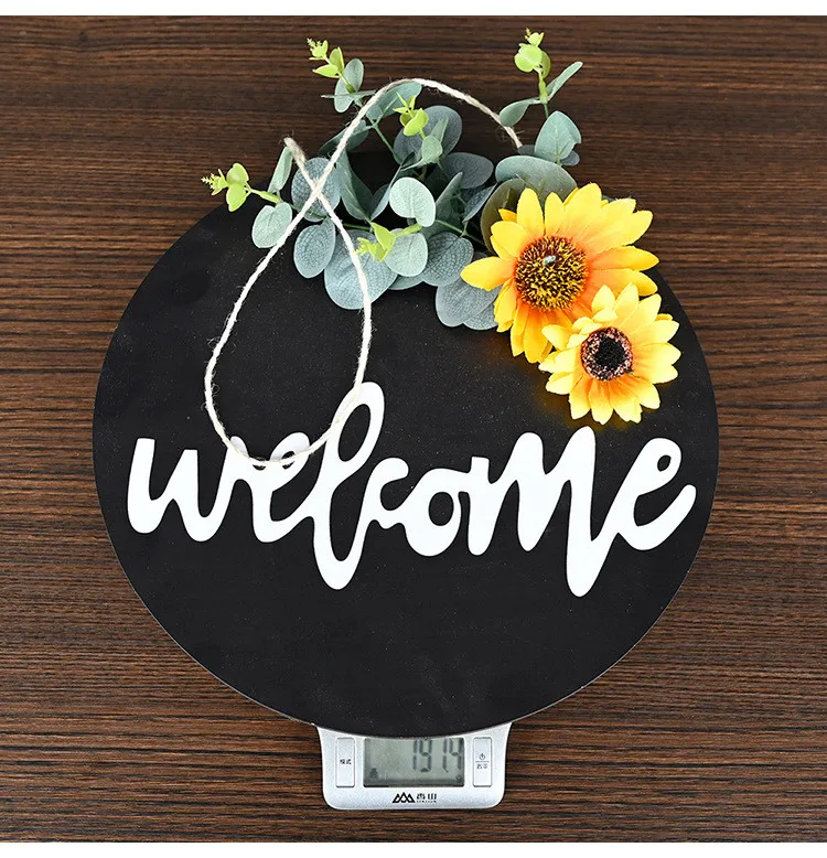 Decoration Welcome Door Hanger Door Decoration Front Door Wreath Hanging Ornament Home Decor Easter Party Decor Supplies
Decoration Welcome Door Hanger Door Decoration Front Door Wreath Hanging Ornament Home Decor Easter Party Decor Supplies