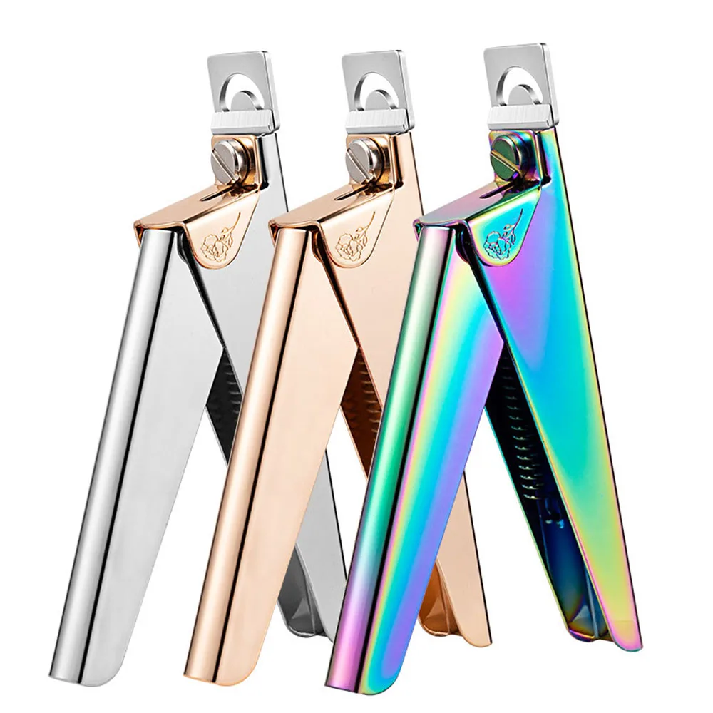 Stainless Steel UV Gel False Nail Tips Trimmer Clipper Edge Cutter Nail Art Manicure U Word Rainbow Gold Silver Tools
Stainless Steel UV Gel False Nail Tips Trimmer Clipper Edge Cutter Nail Art Manicure U Word Rainbow Gold Silver Tools