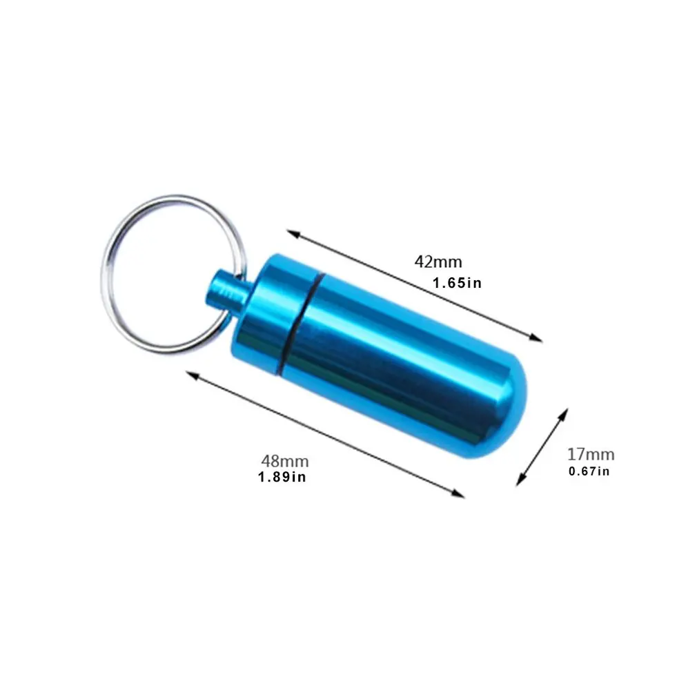 Small Size Aluminum Alloy Pill Box Portable Travel Vitamin Case Storage Organizer Pills Container Box
Small Size Aluminum Alloy Pill Box Portable Travel Vitamin Case Storage Organizer Pills Container Box