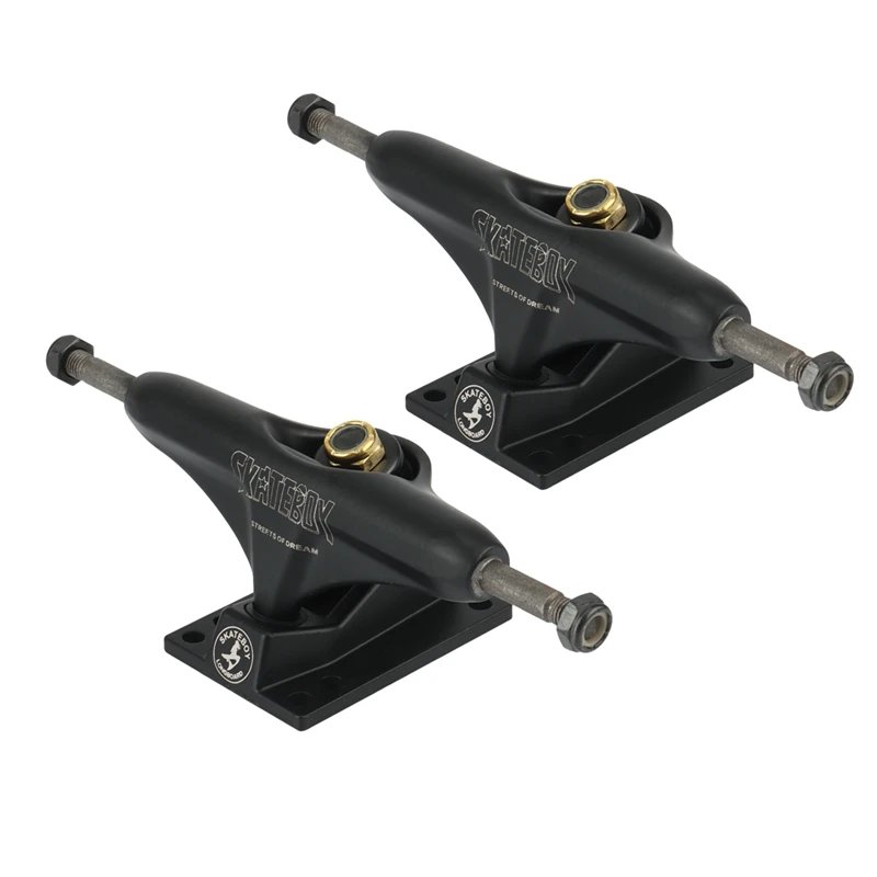 Dropship-SKATEBOY 2Pcs Generic 5 Inch Adult Skateboard Bracket Truck Accessory Alloy Shock Resistant Skateboard Trucks
Dropship-SKATEBOY 2Pcs Generic 5 Inch Adult Skateboard Bracket Truck Accessory Alloy Shock Resistant Skateboard Trucks
