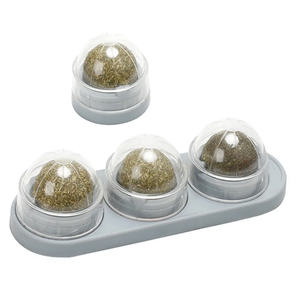 3Pcs Catnip Ball Set Self-adhesive Rotated Catnip Silvervine Lick Ball For Cats Wall Mount Molar Teething Toy Pet Cat Supplies
3Pcs Catnip Ball Set Self-adhesive Rotated Catnip Silvervine Lick Ball For Cats Wall Mount Molar Teething Toy Pet Cat Supplies
