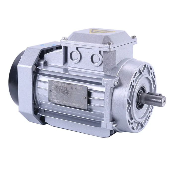 Трехфазный асинхронный двигатель переменного тока 380 v370w750w с алюминиевым