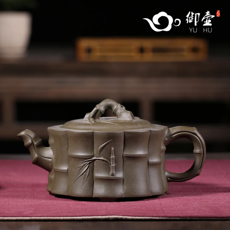 ★pot of yixing masters are recommended pure manual teapot tea house hidden ore azure mud fairy rhyme bamboo segments
★pot of yixing masters are recommended pure manual teapot tea house hidden ore azure mud fairy rhyme bamboo segments
