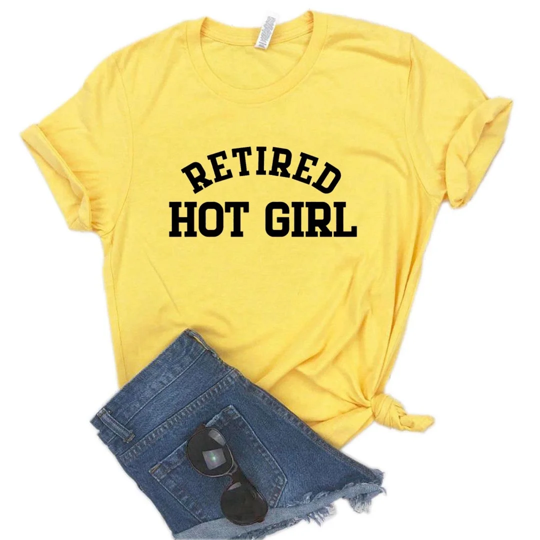 Retired Hot Girl Print Women tshirt Cotton Casual Funny t shirt Gift Lady Yong Girl Top Tee R620
Retired Hot Girl Print Women tshirt Cotton Casual Funny t shirt Gift Lady Yong Girl Top Tee R620