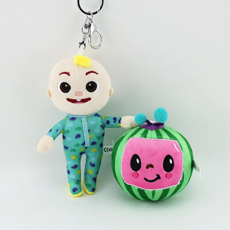 Плюшевый брелок Cocomelon-Подвеска Игрушка JJ Boy арбуз мягкий брелок-плюшевая кукла Детские Рождественские подарки на день рождения игрушки
Плюшевый брелок Cocomelon-Подвеска Игрушка JJ Boy арбуз мягкий брелок-плюшевая кукла Детские Рождественские подарки на день рождения игрушки