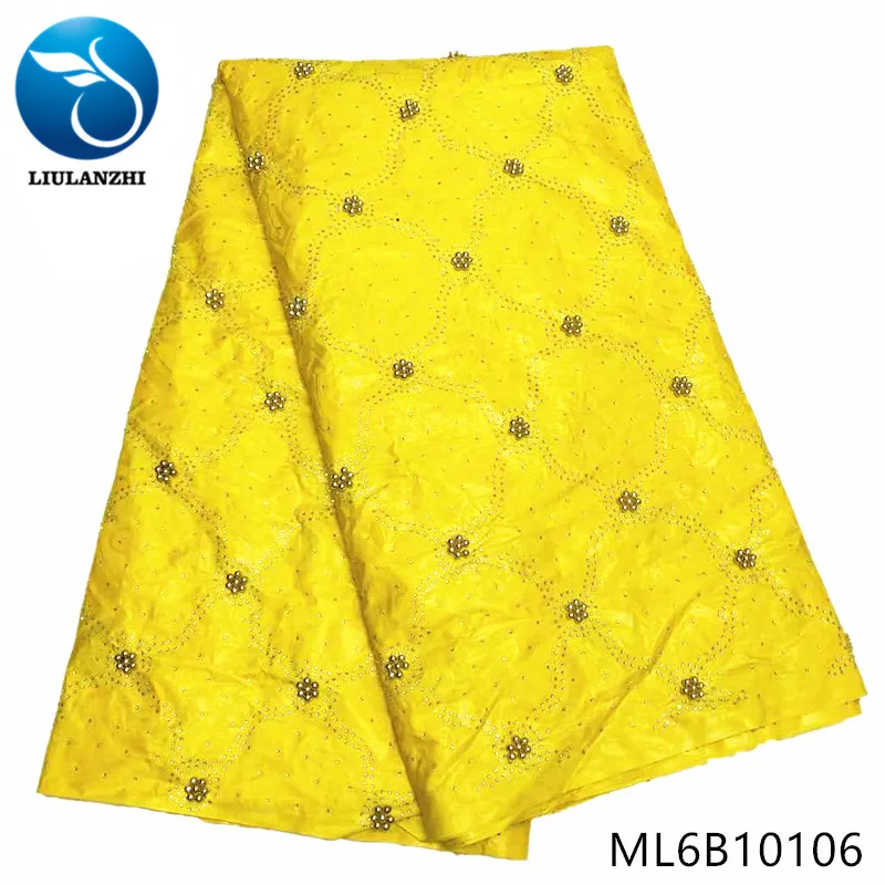 LIULANZHI Cotton african bazin fabrics New arrival riche getzner with beads and stones for dress 5yards free shipping ML6B101
LIULANZHI Cotton african bazin fabrics New arrival riche getzner with beads and stones for dress 5yards free shipping ML6B101