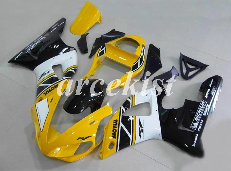 New ABS Fairings Kits Fit For Yamaha YZF 1000 R1 00 01 YZF-R1 2000 2001 Motorcycle Fairing Body set Cowling Yellow white
New ABS Fairings Kits Fit For Yamaha YZF 1000 R1 00 01 YZF-R1 2000 2001 Motorcycle Fairing Body set Cowling Yellow white