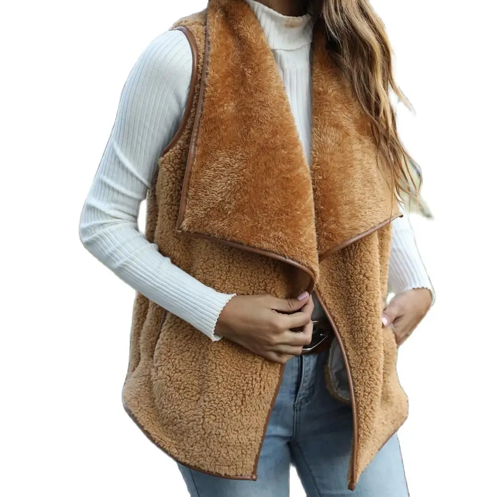 Stylish Women Coat vest Solid Color Casual Lady Waistcoat Warm Autumn Waistcoat
Stylish Women Coat vest Solid Color Casual Lady Waistcoat Warm Autumn Waistcoat