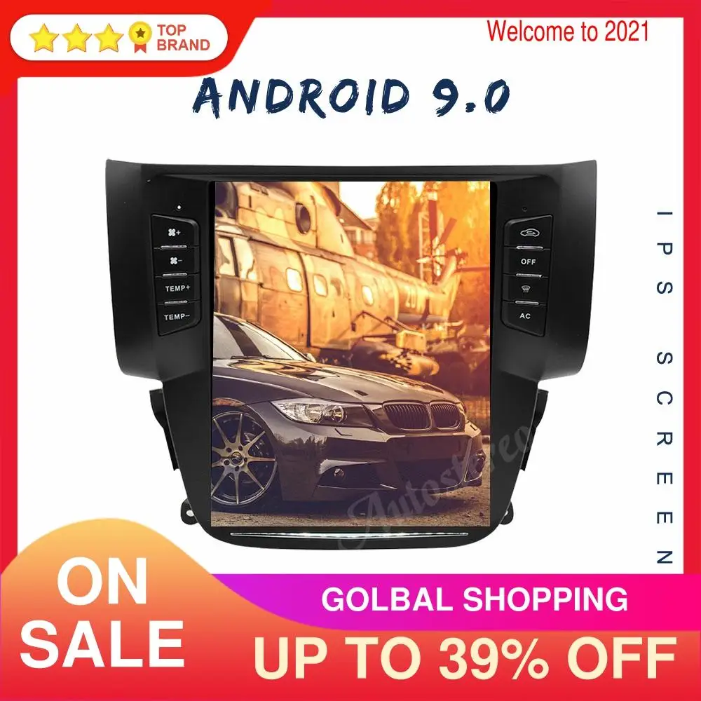 Автомобильный мультимедийный плеер, 4 + 128 ГБ, Android 9, для Nissan Sylphy 2012 +, в стиле Tesla, GPS-навигация, головное устройство Carplay, радио, без DVD-плеера
Автомобильный мультимедийный плеер, 4 + 128 ГБ, Android 9, для Nissan Sylphy 2012 +, в стиле Tesla, GPS-навигация, головное устройство Carplay, радио, без DVD-плеера