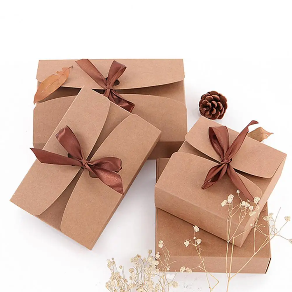 5 Pcs Packing Box Multi-use Solid Color Kraft Paper Foldable Moon Cake Biscuit Case Cookie Holder for Party
5 Pcs Packing Box Multi-use Solid Color Kraft Paper Foldable Moon Cake Biscuit Case Cookie Holder for Party
