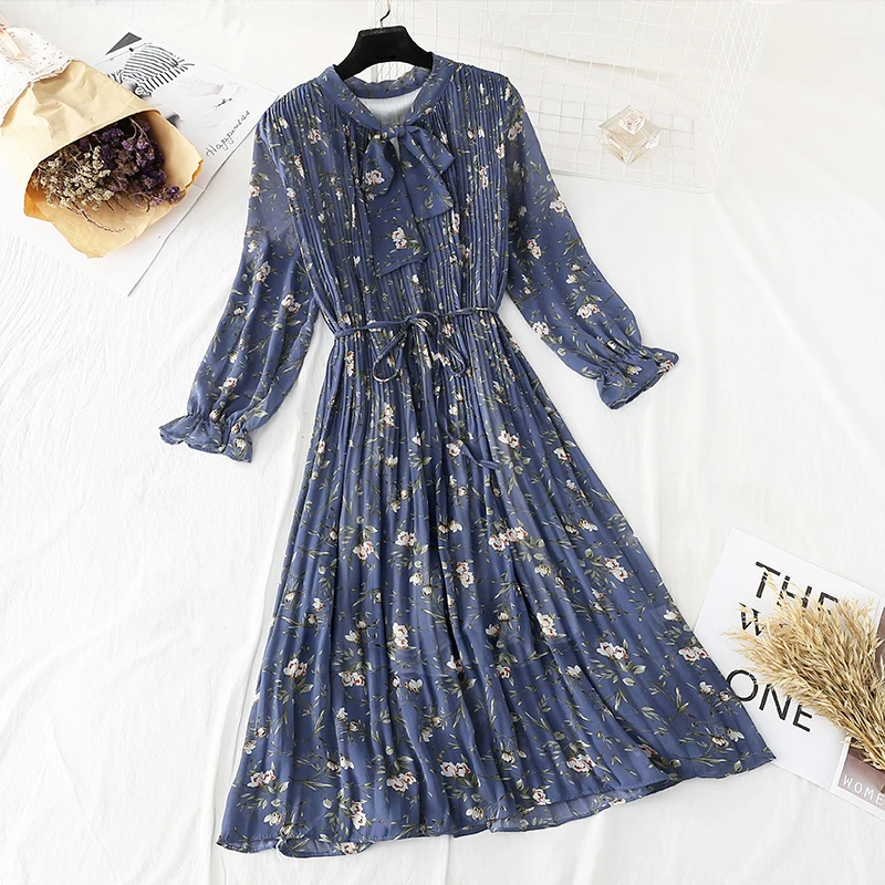 Elegant O-neck Floral Print Women Dress Casual Flare Sleeve A-line Female Chiffon Dress 2021 New Loose plus size Women Vestidos
Elegant O-neck Floral Print Women Dress Casual Flare Sleeve A-line Female Chiffon Dress 2021 New Loose plus size Women Vestidos
