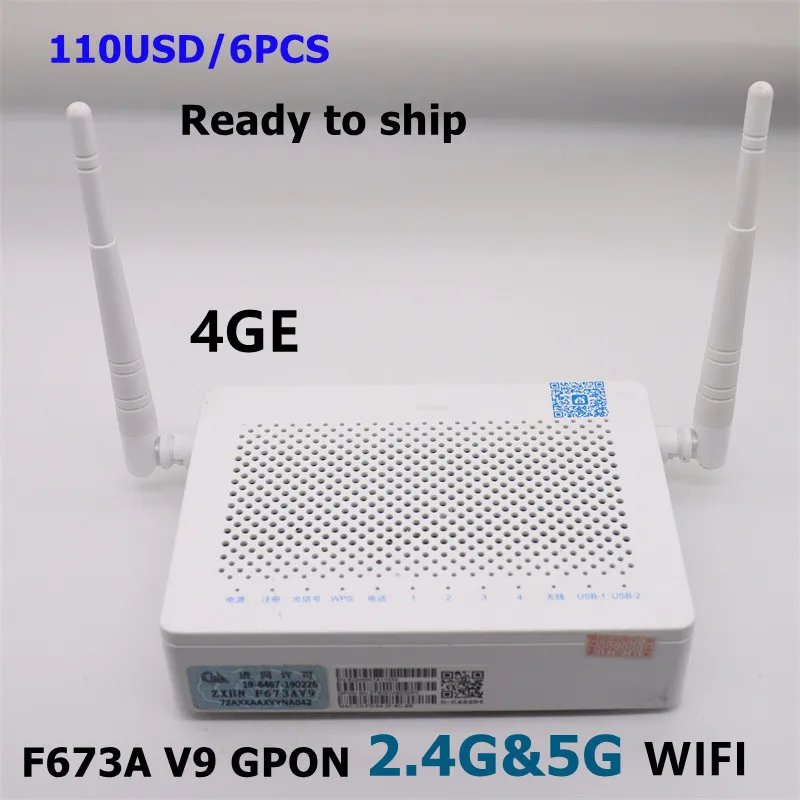 Бесплатная доставка 6 шт. бывшая в употреблении F673a v9 Gpon ONU 4ge + 1tel + 2usb + Ac 2,4g & 5g Wifi GPON Ont F673AV9 английская версия
Бесплатная доставка 6 шт. бывшая в употреблении F673a v9 Gpon ONU 4ge + 1tel + 2usb + Ac 2,4g & 5g Wifi GPON Ont F673AV9 английская версия