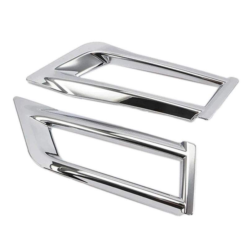 2 шт. автомобильные запчасти ABS Хромированная передняя противотуманная крышка автомобильный Стайлинг для Nissan KICKS 2017 
2 шт. автомобильные запчасти ABS Хромированная передняя противотуманная крышка автомобильный Стайлинг для Nissan KICKS 2017