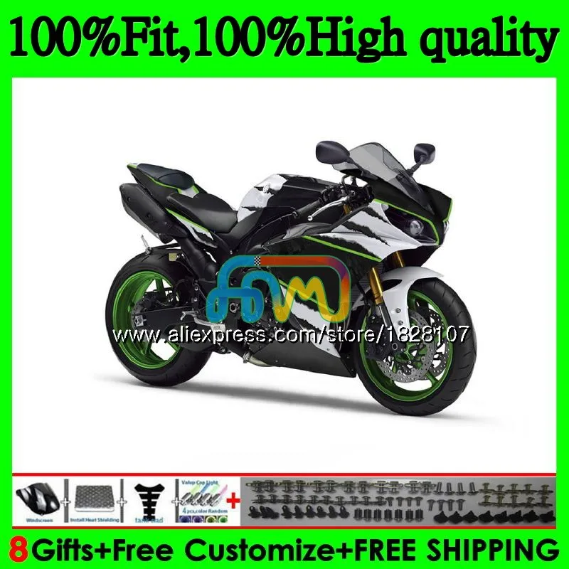 OEM инъекции для YAMAHA YZF 1000 R 1 YZFR1 13 14 124BS.45 YZF-1000 YZF R1 1000CC YZF1000 зеленый белый YZF-R1 2013 2014 обтекатель
OEM инъекции для YAMAHA YZF 1000 R 1 YZFR1 13 14 124BS.45 YZF-1000 YZF R1 1000CC YZF1000 зеленый белый YZF-R1 2013 2014 обтекатель