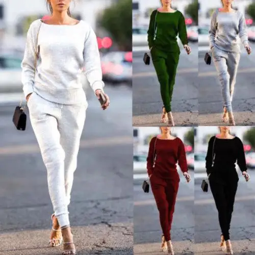 2pcs Women 'S Lady Tracksuit Hoodies Pants Sets Wear Casual Suit Leisurelady Girls Long Sleeve Winter Clothes
2pcs Women 'S Lady Tracksuit Hoodies Pants Sets Wear Casual Suit Leisurelady Girls Long Sleeve Winter Clothes