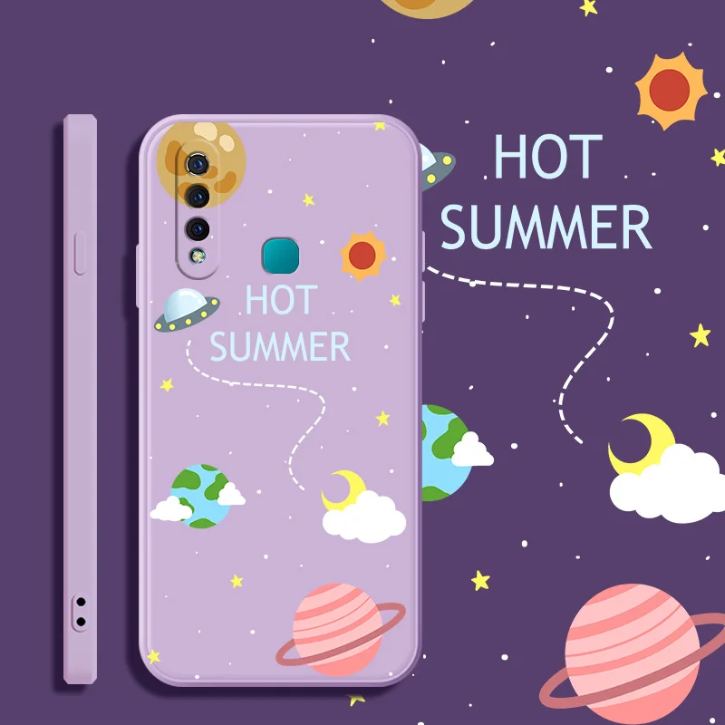 For Vivo z5x Soft TPU Silicone Protective Square Phone Case For Vivo z1 Pro Colorful Planet Anti-fall Back Cover Fundas
For Vivo z5x Soft TPU Silicone Protective Square Phone Case For Vivo z1 Pro Colorful Planet Anti-fall Back Cover Fundas