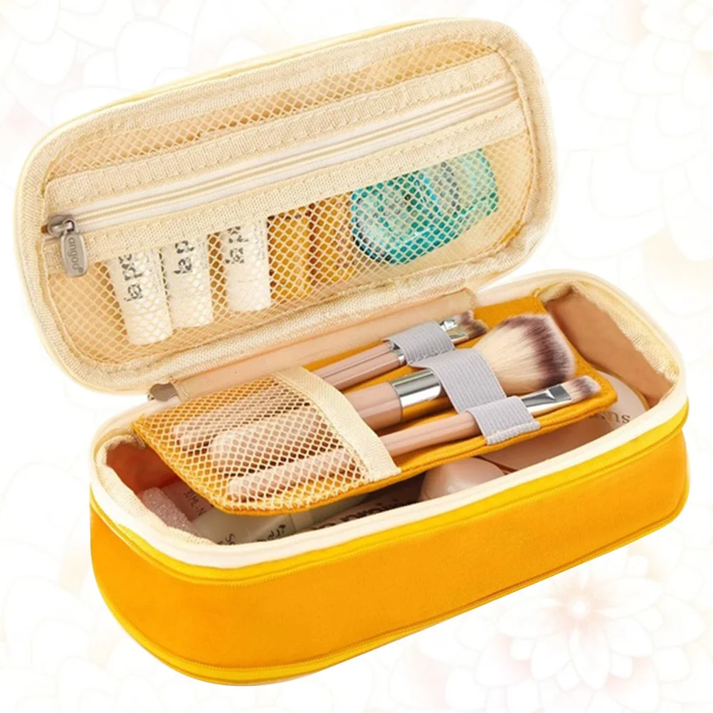Simple Pencil Case Large Capacity Pen Storage Bag Portable Pencil Bag Multi-functional Stationery Holder (Yellow)
Simple Pencil Case Large Capacity Pen Storage Bag Portable Pencil Bag Multi-functional Stationery Holder (Yellow)