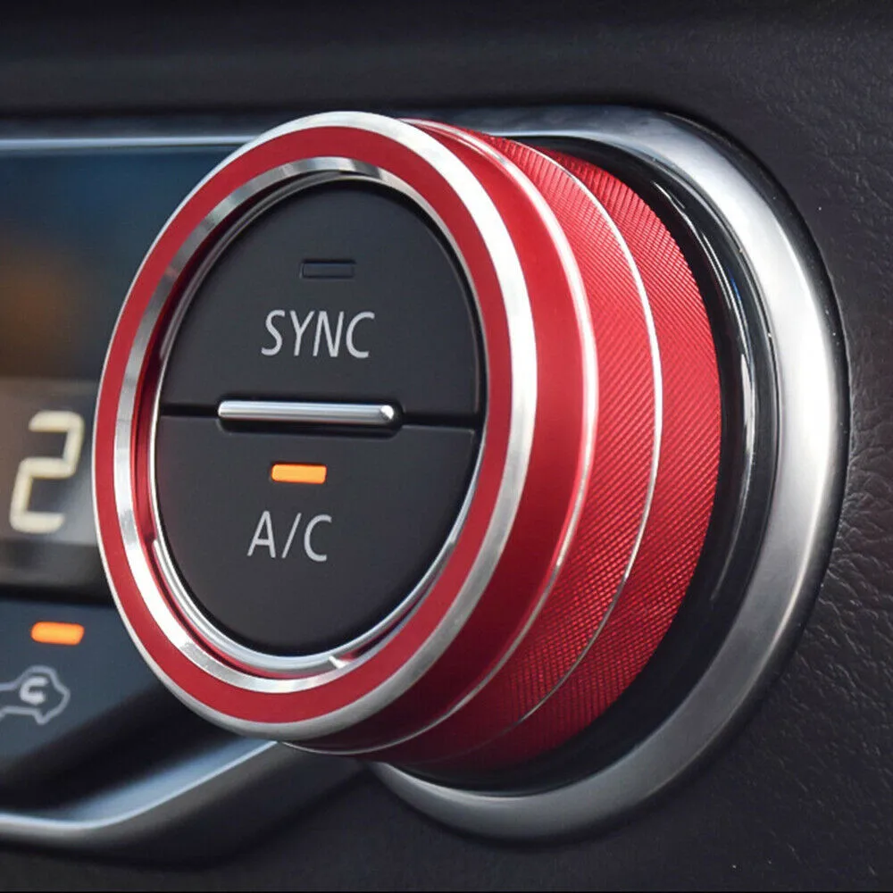 Red Auto Air Conditioning Switch Knob Cover Trim Fit For Nissan Altima 2019-2020 Interial Accessories
Red Auto Air Conditioning Switch Knob Cover Trim Fit For Nissan Altima 2019-2020 Interial Accessories