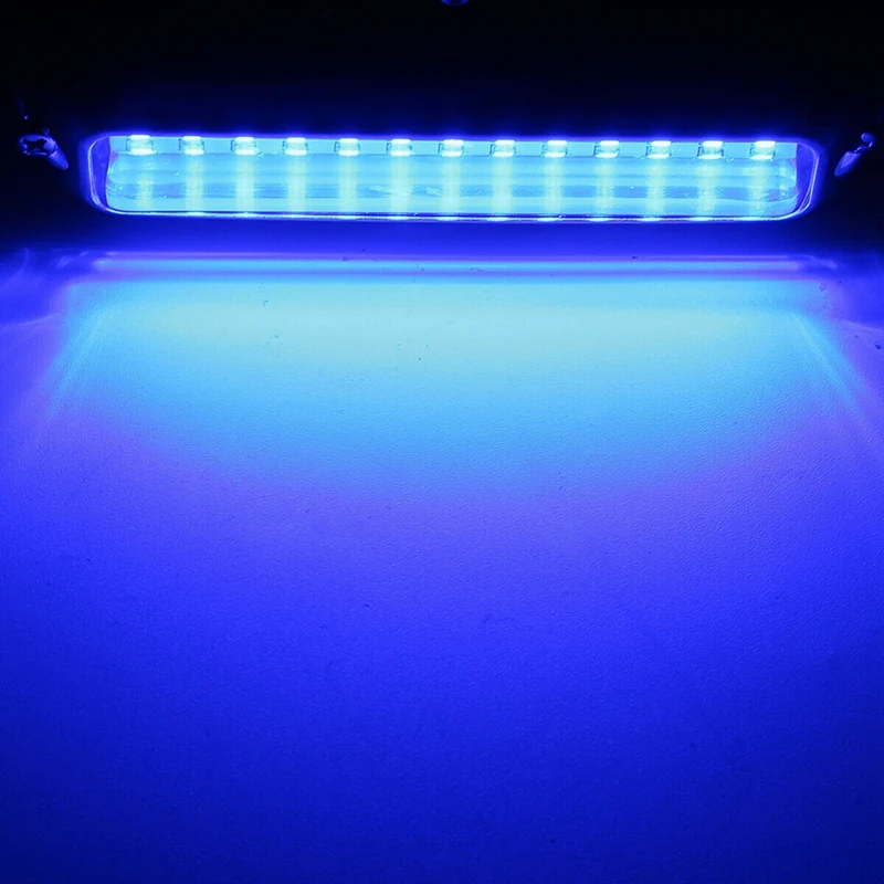 1 Pair Universal 4.7 Inch 316SS Cover 39 LED Underwater Pontoon Boat Transom Fishing Light (Blue)
1 Pair Universal 4.7 Inch 316SS Cover 39 LED Underwater Pontoon Boat Transom Fishing Light (Blue)