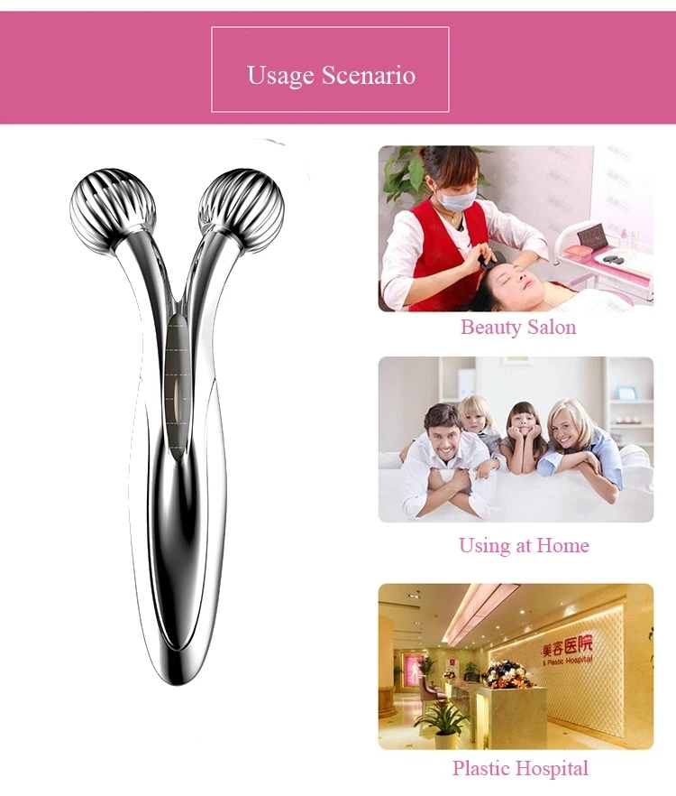 Micro-current 3D Roller Facial Massager Handheld Y Shape Wrinkle Remover Body Slimming Face Lifting 360 Rotate Instrument
Micro-current 3D Roller Facial Massager Handheld Y Shape Wrinkle Remover Body Slimming Face Lifting 360 Rotate Instrument