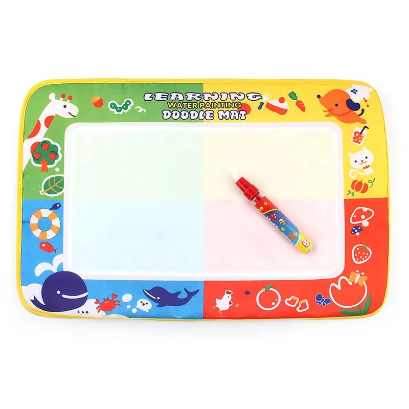 Children's Waterproof Not Afraid of Dirty Used Repeatedly Magic Water Cloth Book Improve Toddler Cognitive Ability Drawing Toys
Children's Waterproof Not Afraid of Dirty Used Repeatedly Magic Water Cloth Book Improve Toddler Cognitive Ability Drawing Toys
