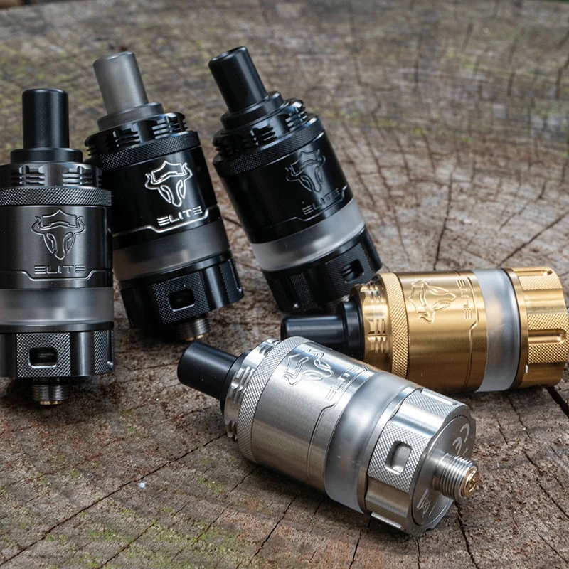 100% Original thc Tauren Elite Pro mtl rta Rebuildable 22mm 316ss Single Coil vaporizer Tank for Long Drip Tip 510 mech mod vape
100% Original thc Tauren Elite Pro mtl rta Rebuildable 22mm 316ss Single Coil vaporizer Tank for Long Drip Tip 510 mech mod vape