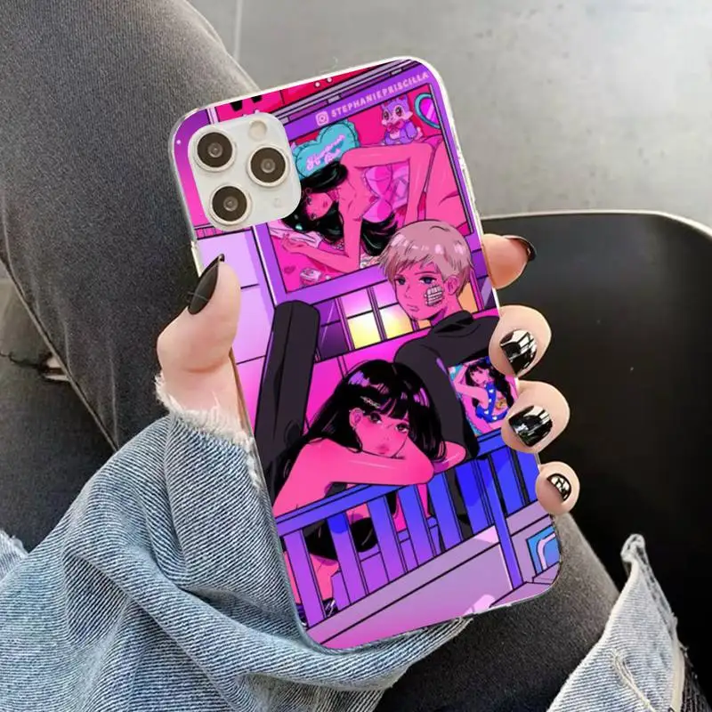 YNDFCNB Vaporwave Glitch Anime Phone Case for iPhone 11 12 pro XS MAX 8 7 6 6S Plus X 5S SE 2020 XR case
YNDFCNB Vaporwave Glitch Anime Phone Case for iPhone 11 12 pro XS MAX 8 7 6 6S Plus X 5S SE 2020 XR case
