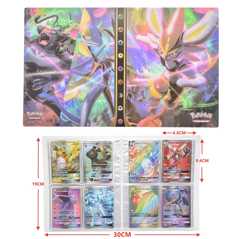240 Pcs Holder Album Pokemon Map Toy Collections Pokemon Cards Coloring Binder Album Book Top Loaded List Toy Gift for Children
240 Pcs Holder Album Pokemon Map Toy Collections Pokemon Cards Coloring Binder Album Book Top Loaded List Toy Gift for Children